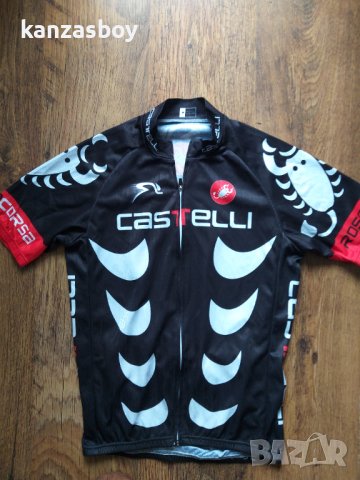 Castelli - страхотно вело джърси , снимка 5 - Спортни дрехи, екипи - 40751577
