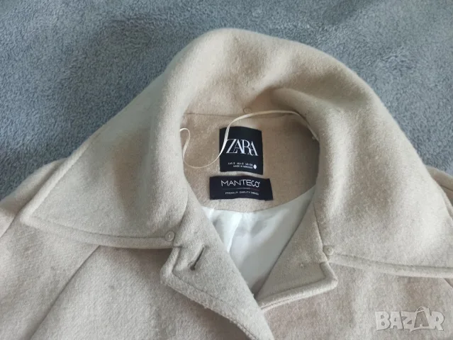 Топло елегантно палто Zara, снимка 4 - Палта, манта - 56548683