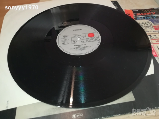 STEVIE B.ПЛОЧА ВНОС ОТ АНГЛИЯ 2608251609, снимка 15 - Грамофонни плочи - 51497823