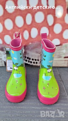 Английски детски гумени ботуши, снимка 6 - Детски боти и ботуши - 52412548