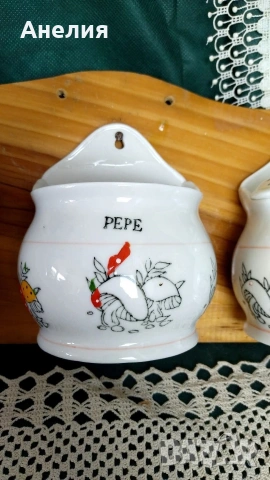 3 буркана с дървена поставка , снимка 3 - Декорация за дома - 53163273