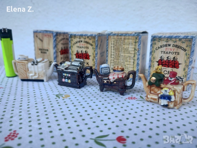 Колекционерски чайници орнаменти Paul Cardew, снимка 14 - Колекции - 52798470