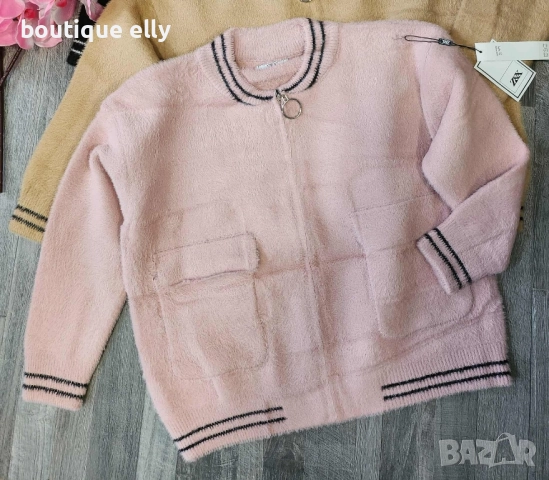 къса кашмирена жилетка, снимка 3 - Жилетки - 51435152