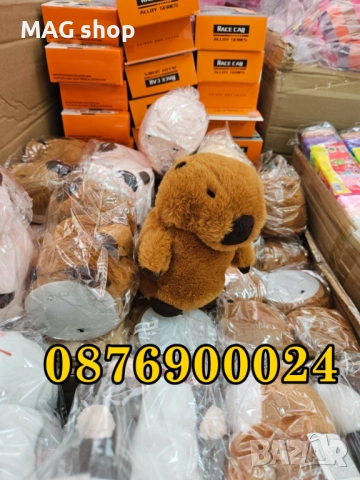 ПРОМО! Говорещ интерактивен плюшен Хамстер Капибара Повтаря реч Образователна играчка, снимка 2 - Образователни игри - 44658827