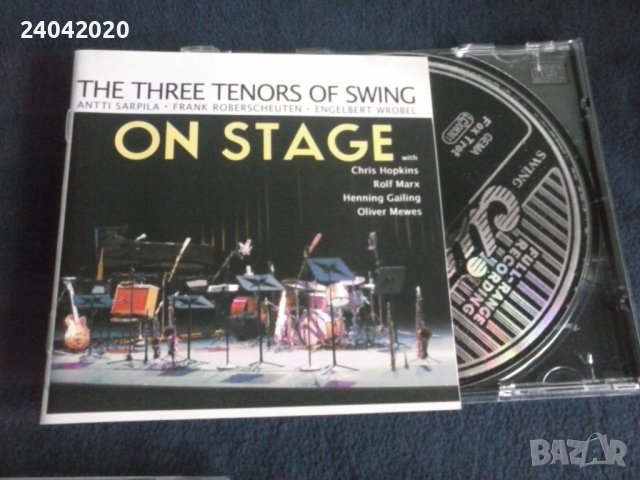 The Three Tenors of Swing оригинален диск, снимка 1 - CD дискове - 39831816