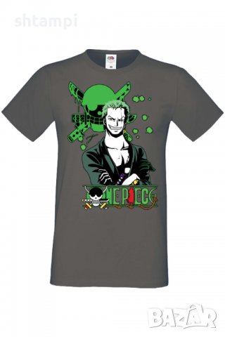 Мъжка тениска One Piece Roronoa Zoro 03,Анимация,игра,Празник,Повод,, снимка 8 - Тениски - 38122293