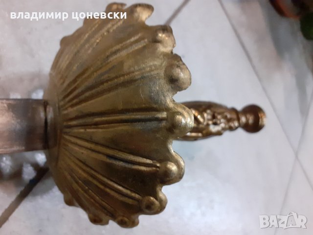 Стара красива шпага,рапира,сабя,острие,ятаган, снимка 7 - Други - 39440734