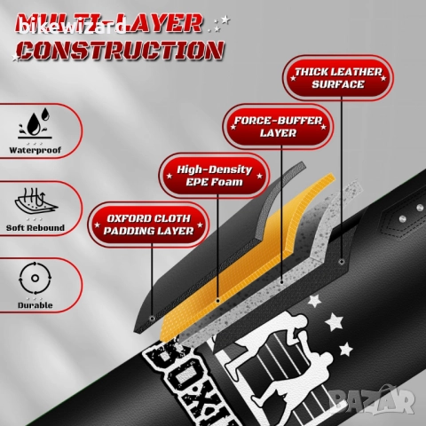 Боксова круша от микрофибърна кожа НОВА, снимка 6 - Бокс - 52842223