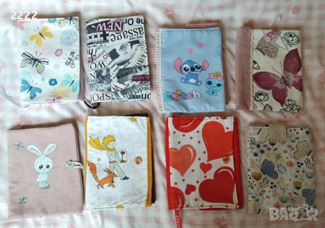 Подвързия/калъфка/ за книга, снимка 3 - Ръчно изработени сувенири - 53174210