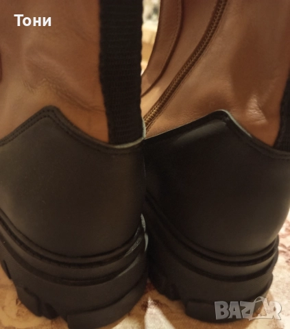 Нови Дамски Боти Изцяло от Естествена Кожа 38, снимка 8 - Дамски боти - 52684139