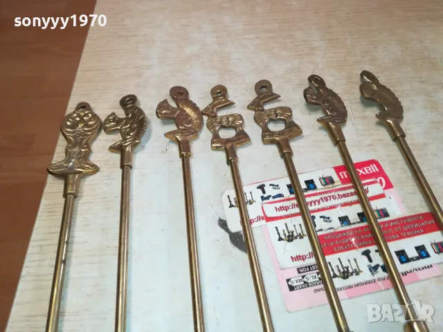 МЕСИНГОВИ ОБУВАЛКИ ОТ БЕЛГИЯ 0102251935, снимка 6 - Антикварни и старинни предмети - 48922056