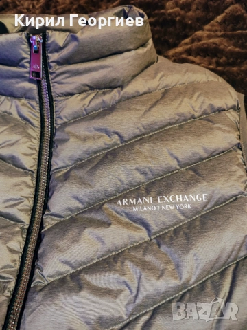 Нов мьжки елек Armani Exchange , снимка 4 - Якета - 53889866
