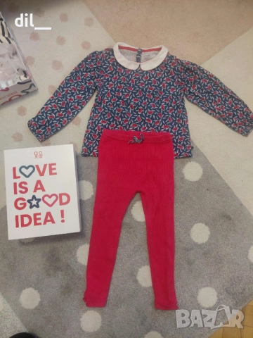 OKAIDI , окайди, комлект момиче блузи с клин, снимка 4 - Детски комплекти - 52038713