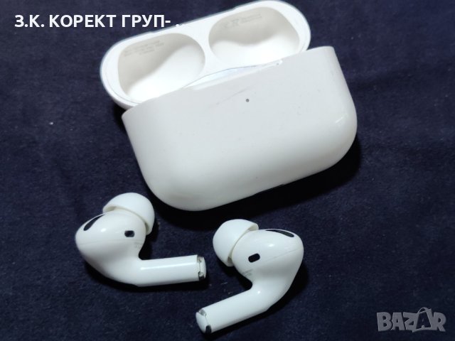 Bluetooth Слушалки Apple AirPods Pro 2019 Оригинални, снимка 2 - Слушалки и портативни колонки - 42748429