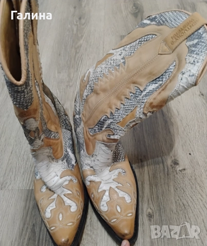 Ботуши тип каубойски, снимка 3 - Дамски ботуши - 52948687