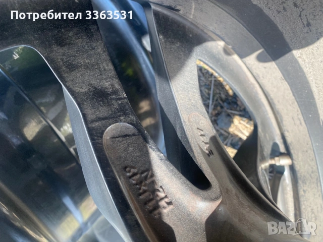 Пригинални джанти 19 ки за мерцедес GT AMG, снимка 11 - Гуми и джанти - 54132812