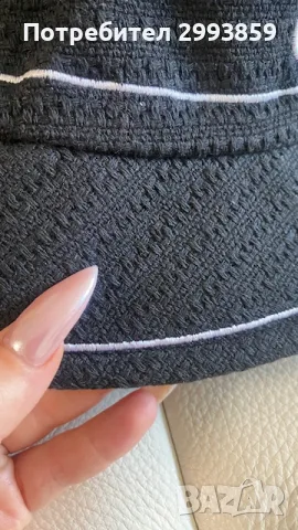 шапка ШАНЕЛ*Chanel bucket hat cotton, снимка 5 - Шапки - 55740531