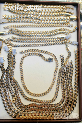 Мъжки златни гривни и синджири- 14К 