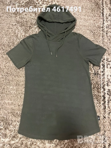 Унисекс тениска с качулка