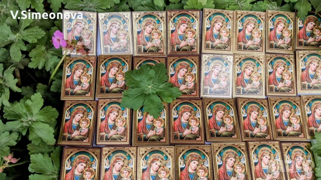 Мини икона - подарък за гостите на сватба или кръщене, снимка 2 - Декорация - 50960206