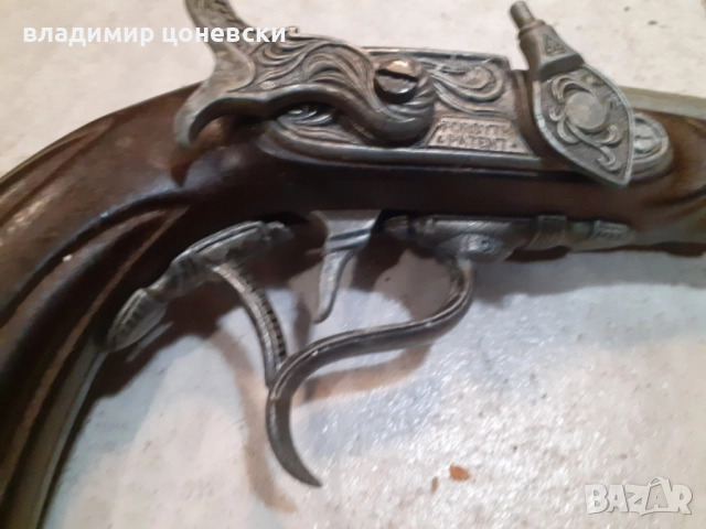 Красив кремъчен пистолет,пищов,оръжие, снимка 5 - Колекции - 52321471