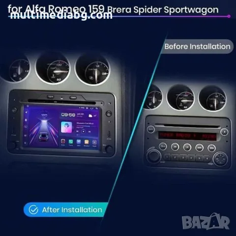 Alfa Romeo 159,Brera,Spider,Sportswagon Мултимедия Навигация Android, снимка 2 - Аксесоари и консумативи - 50071146