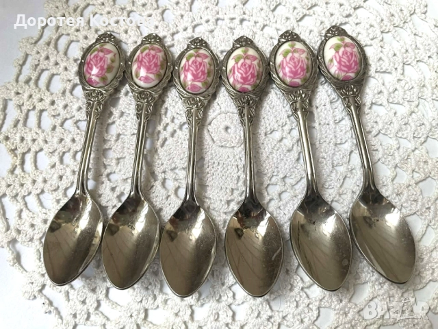 Красиви лъжички от Япония с порцелан