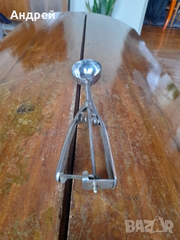 Стара лъжица,гребка за сладолед, снимка 2 - Други ценни предмети - 44340930