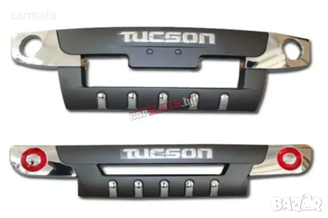 Преден и заден ролбар за Hyundai Tucson (2005-2010)