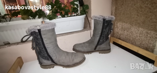 Ботуши Remonte-Germany 38.5н.Естествена, снимка 10 - Дамски ботуши - 52829532