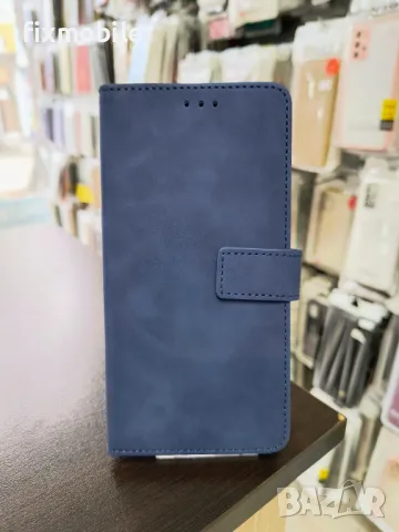 Samsung Galaxy A55 5G велурен калъф тип тефтер, снимка 7 - Калъфи, кейсове - 48320234