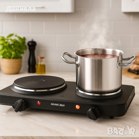 Двоен котлон SilverCrest , снимка 6 - Котлони - 51872723