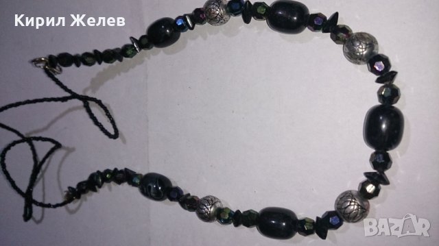 Гердан колие мъниста метал каталин - 63081