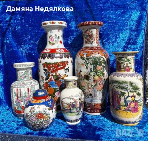 Китайски вази , снимка 2 - Вази - 53997971