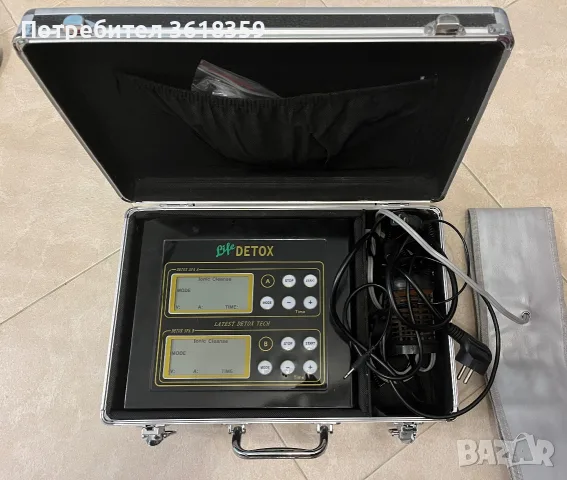 Йонен детоксикатор двоен, снимка 2 - Козметични уреди - 56546089
