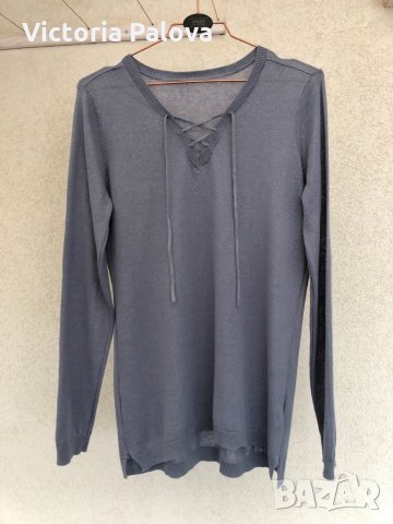 Хубава блуза лен(55%) и памук(45%) унисекс, снимка 3 - Блузи - 31238163