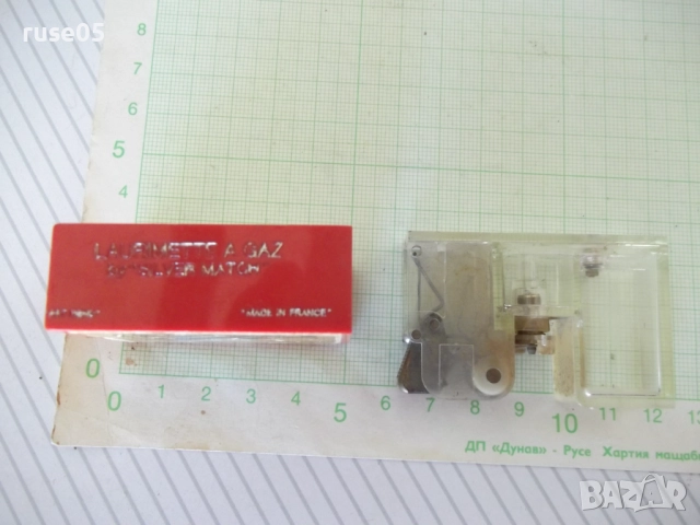 Запалка*LAURIMETTE A GAZ by "SILVER MATCH"*газова с камъче-1, снимка 9 - Колекции - 51772598