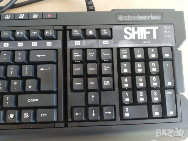 SteelSeries Shift 64100 клавиатура, снимка 4 - Клавиатури и мишки - 56119182