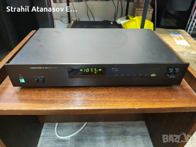 Proton AT-200 Стерео Тунер, снимка 7 - Радиокасетофони, транзистори - 51697914