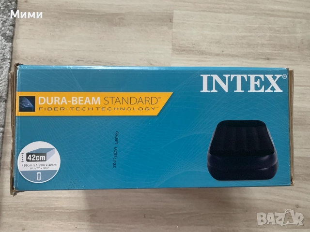 Надуваемо легло с повдигнат край за възглавница с вградена електрическа помпа., снимка 4 - Матраци - 52868236