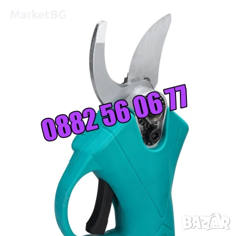 Градинска акумулаторна ножица, акумулаторна лозарска ножица, снимка 3 - Градинска техника - 53250471