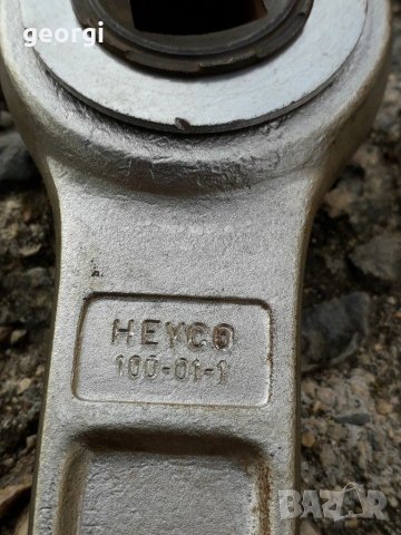 Немска тресчотка за вложки Heyco 3/4 !!!, снимка 5 - Ключове - 30450455