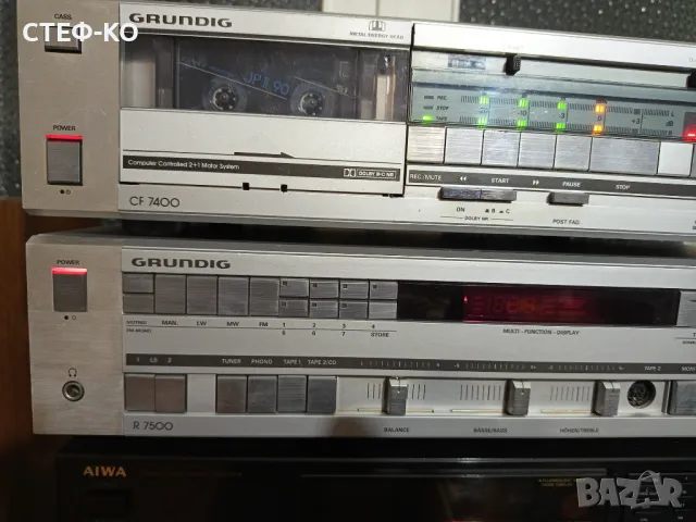 Grundig R7500,CF7400 - ресийвър и дек