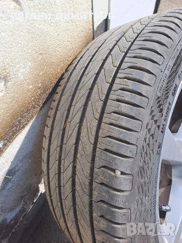 продавам 4бр летни гуми със алуминиеви джанти 17ц, бартер за 16ки