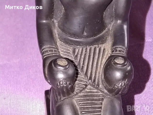 Скулптурка абанос Рамзес II K-176мм като нова, снимка 12 - Декорация за дома - 49798516