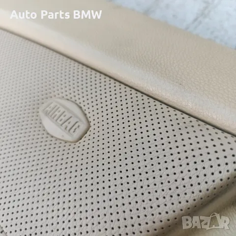 Кори врати BMW E60 E61 Бежави кожени кори с амбиентно осветление и Logic 7 отвори БМВ Е60 Е61, снимка 4 - Части - 50012864
