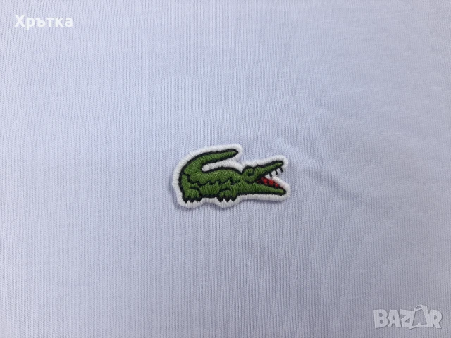 Lacoste Colorblock - Оригинална мъжка тениска размер S, снимка 6 - Тениски - 51019186