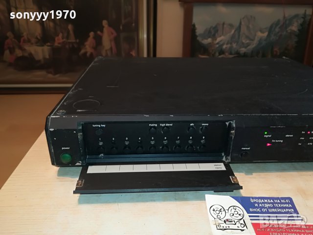 BRAUN T1 TUNER ВНОС GERMANY 0408211111, снимка 11 - Ресийвъри, усилватели, смесителни пултове - 33719403