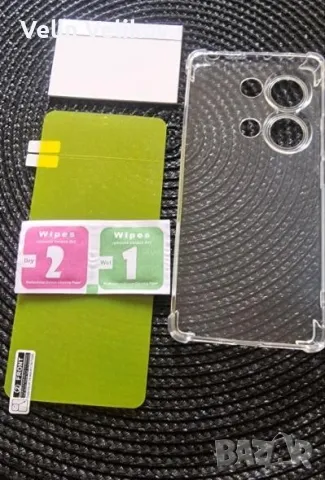 XIAOMI Redmi Note 13 Pro / Poco C6 Силиконов калъф + стъклен протектор