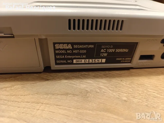 Японски Sega Saturn модел 2, снимка 2 - Други игри и конзоли - 56237550
